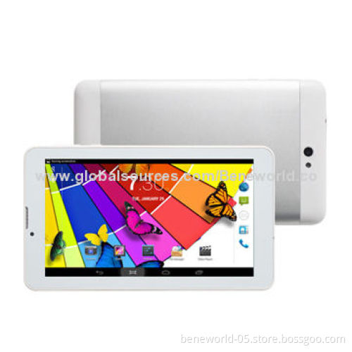7-inch IPS MTK8382 Quad Core Tablet PC with 3G GSM Phone Call Function
